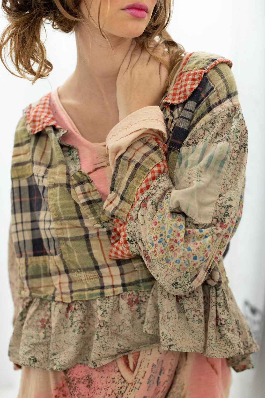 Patchwork Gaspar Blouse